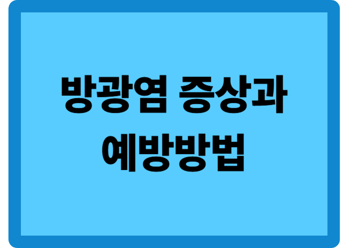 피곤하면 찾아오는 방광염 직접 겪어보고 바꾼 생활습관 3가지